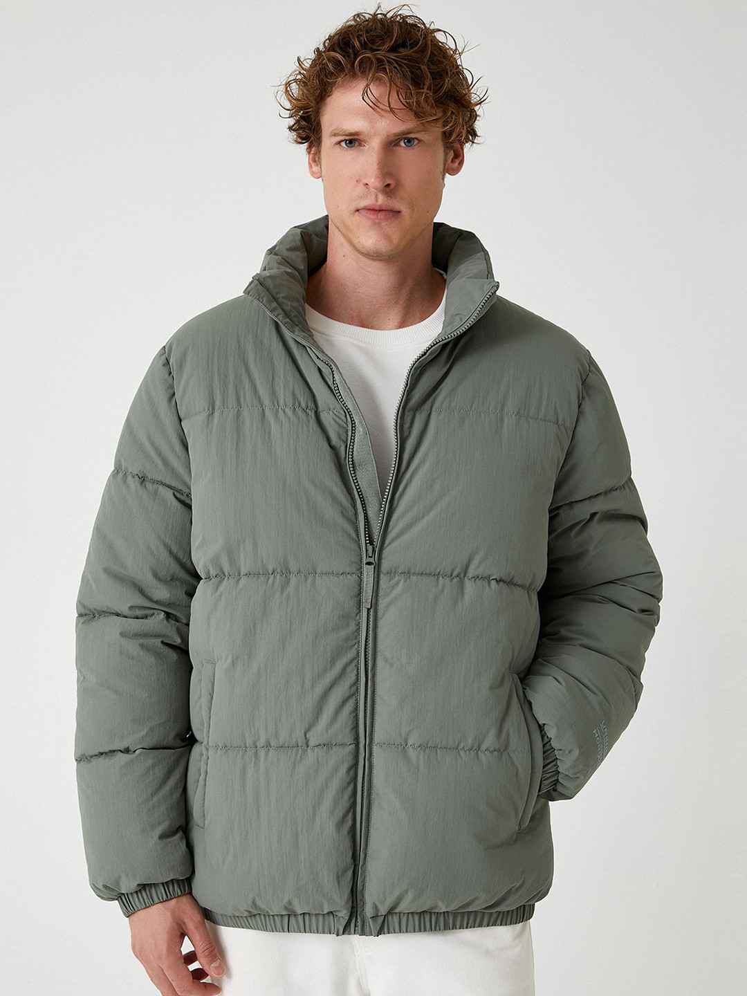 Koton Geometric Bomber Jacket