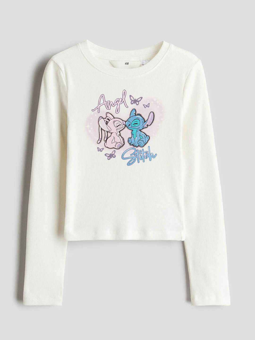 H&M Girls Print-Motif Jersey Top