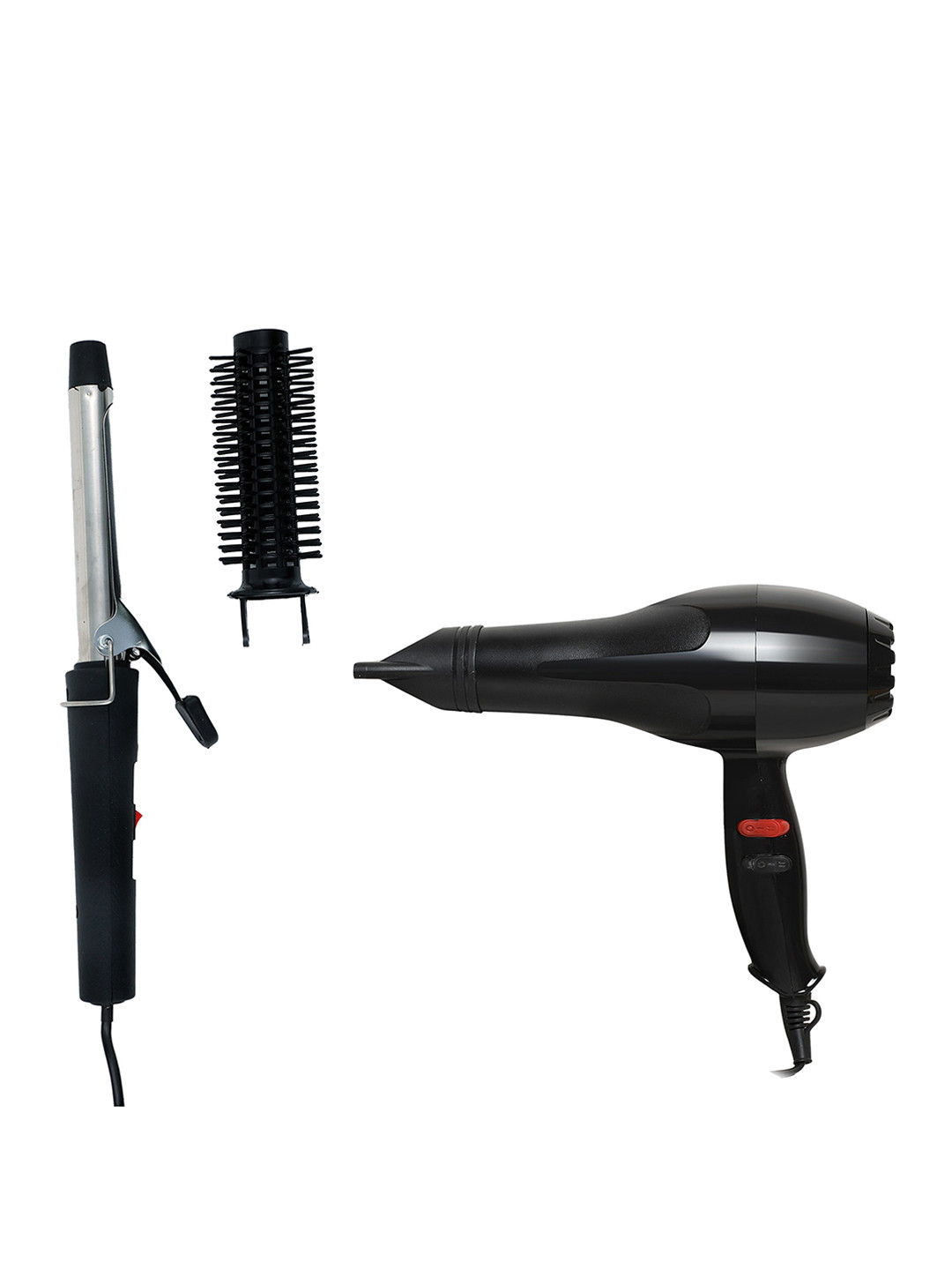 NIRVANI 6130 Professional 1800 Watt Hair Dryer & NHC-471 Hair Curler