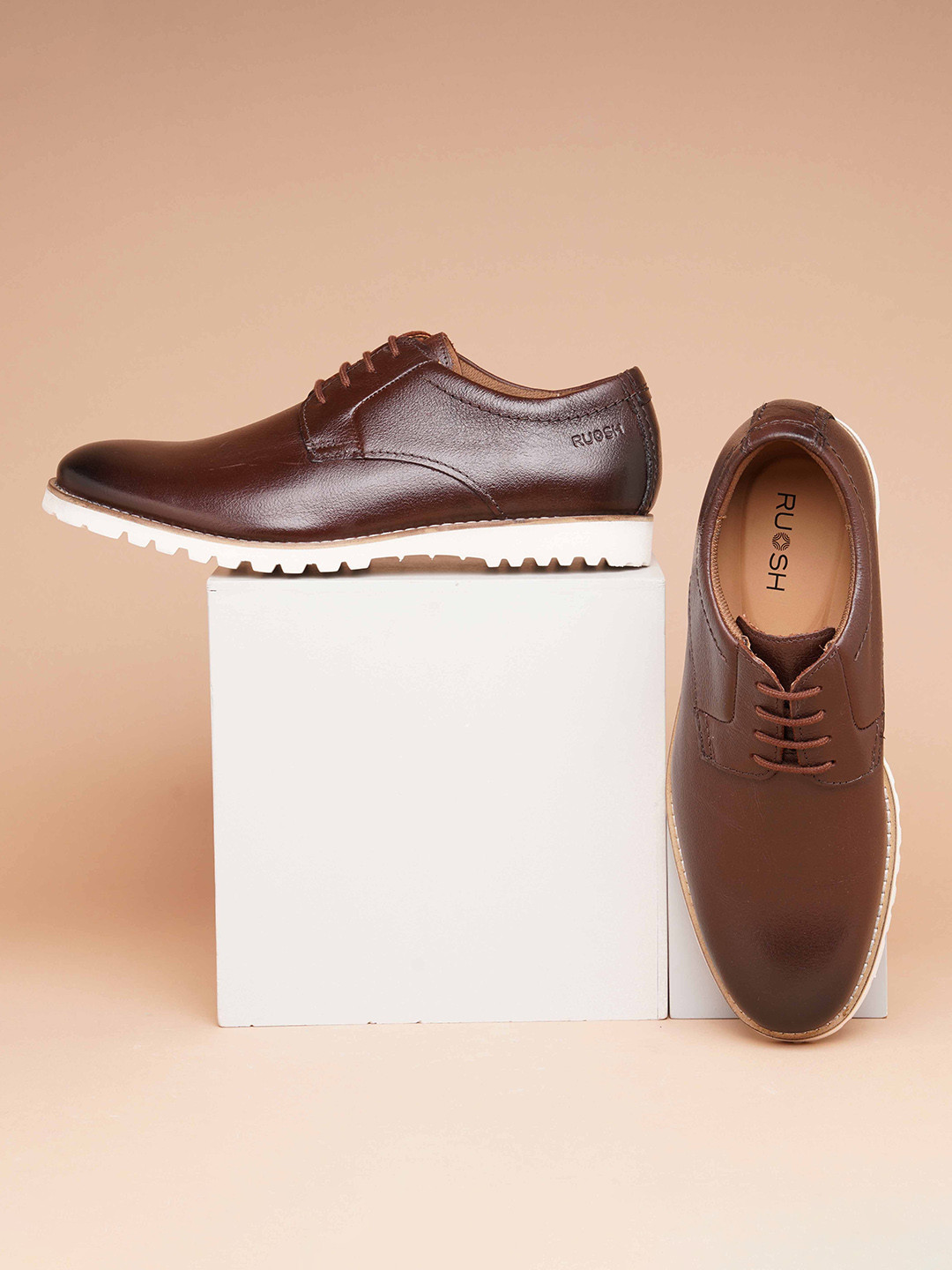 Ruosh Men Leather Derbys