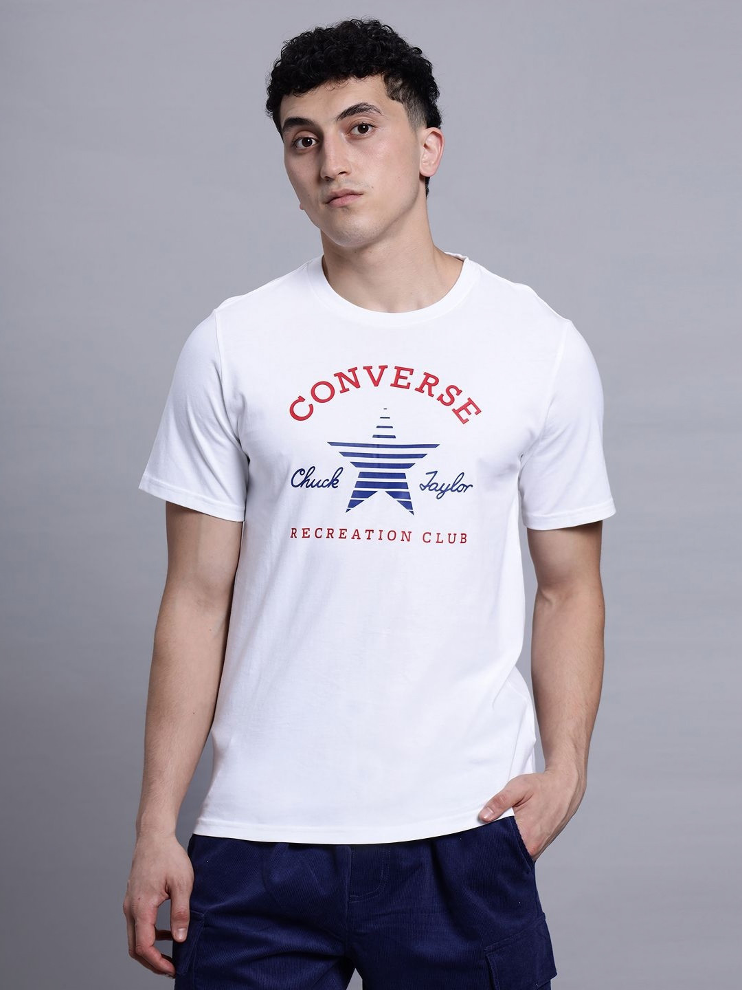 Converse Unisex Go-To Rec Club Graphic T-Shirt