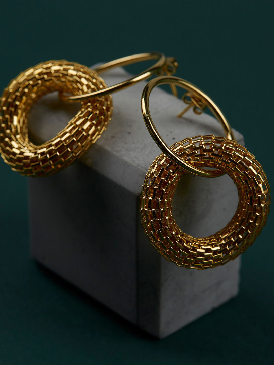 The Slow Studio Contemporary Drop Earrings
