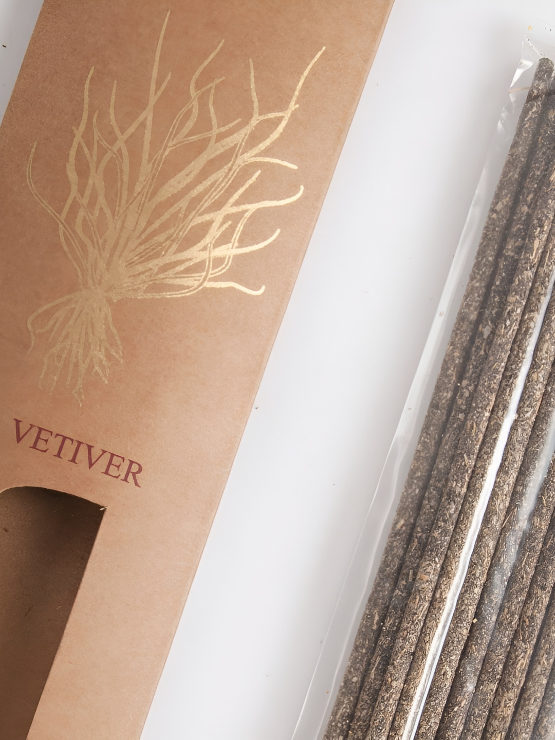 Fabindia Standalone Beige colored 30 Pieces Vetiver Incense Sticks