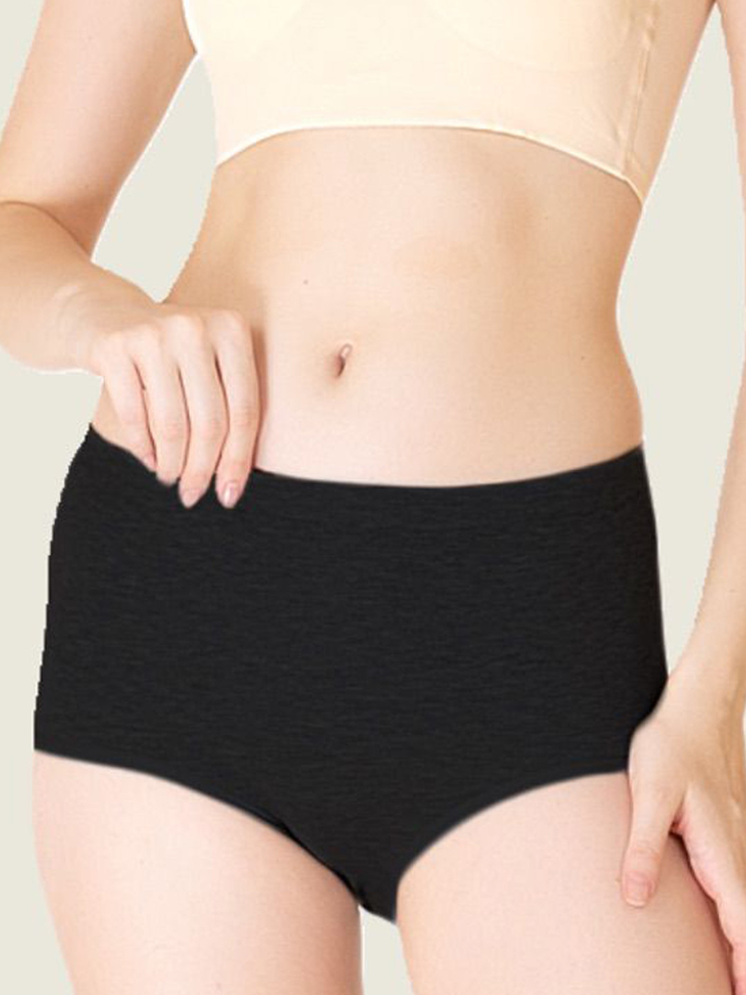 Luella Seamless Full Coverage Cotton Hipster Panty