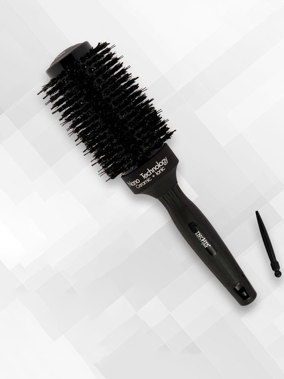 INCHIS Ceramic Round Roller Brush - Black