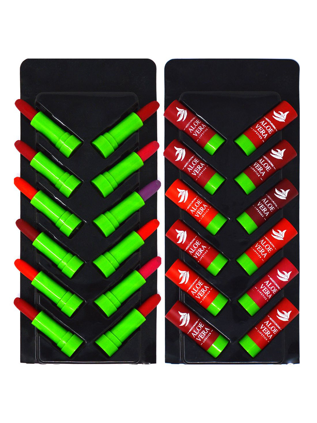 A.D.S Set Of 12 Beauty Transfer Proof Long Lasting Matte Lipstick - 2.5gm - 2213