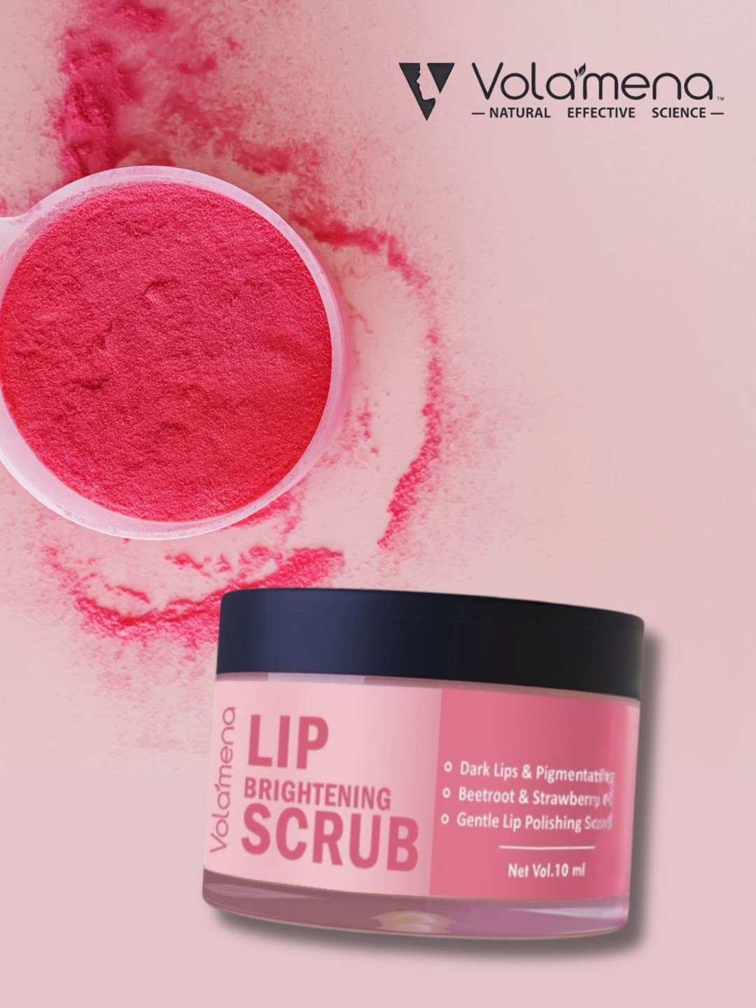 Volamena Lip Brightening Scrub-10ml