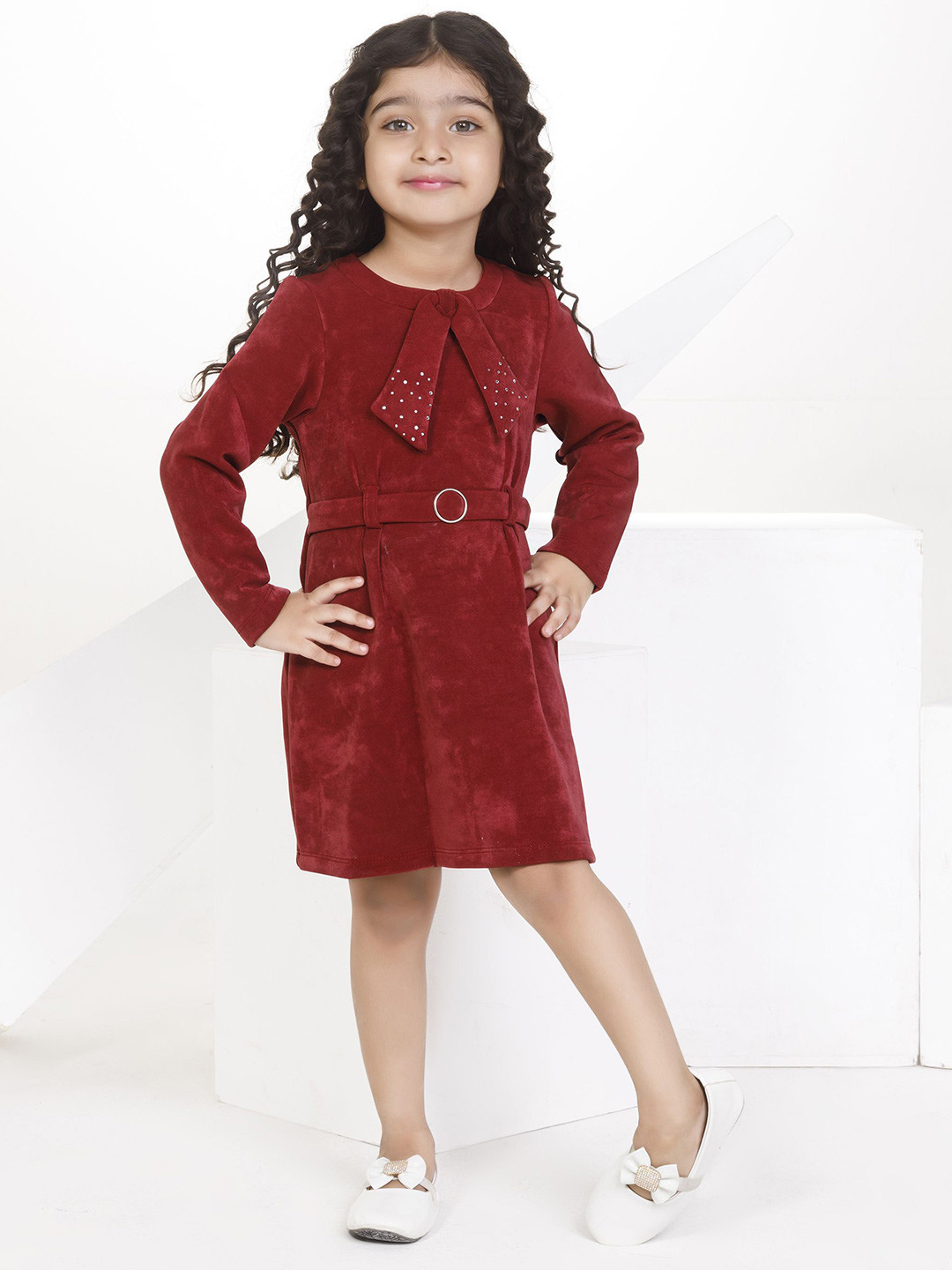 Peppermint A-Line Dress