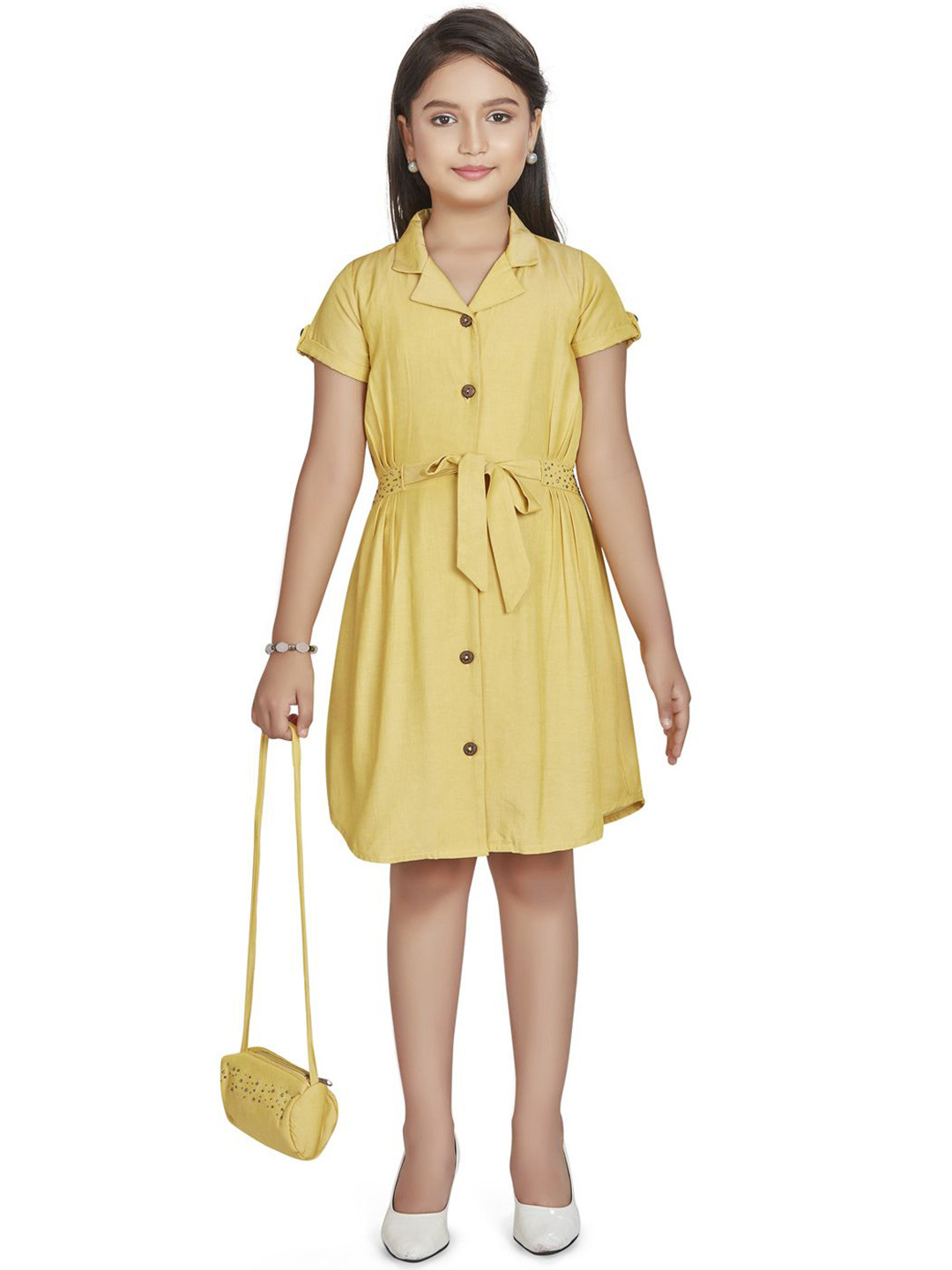 Peppermint A-Line Dress