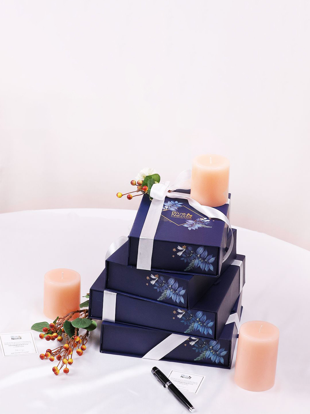 Blue Nectar Set Of 3 Combo Gift Set-Body Lotion, Body Wash & Body-100ml, 250ml, 100ml