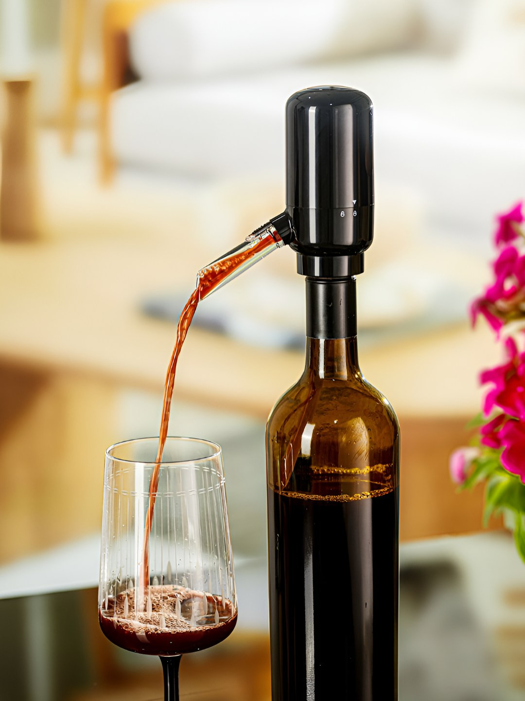 Troveas Black Electric Wine Pourer