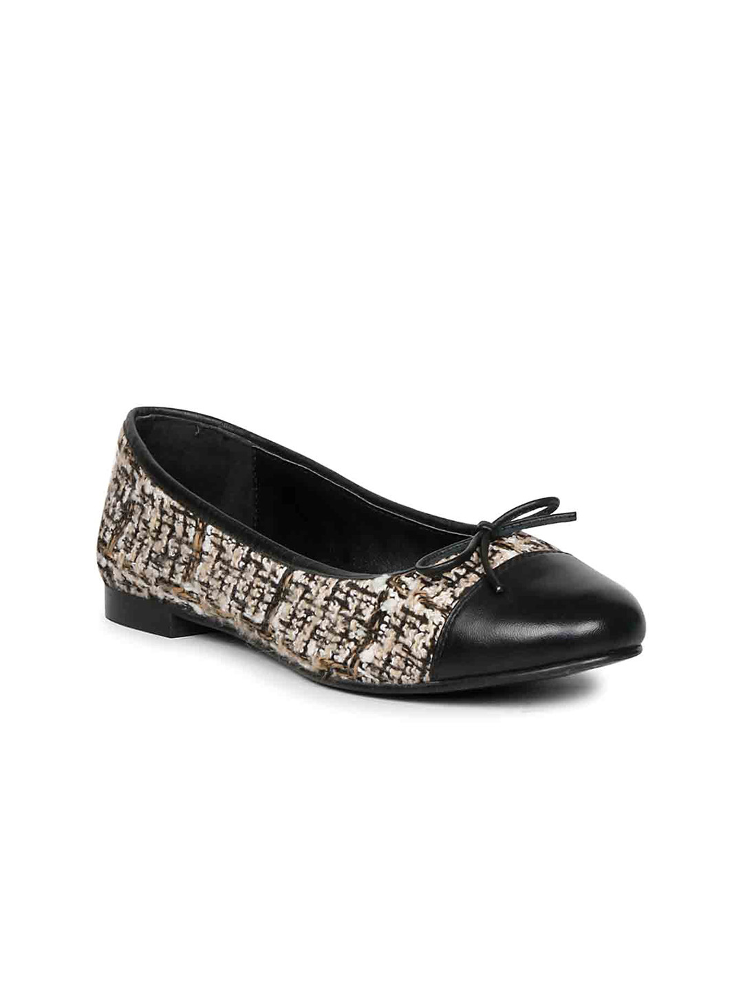 Saint G Women Printed Ballerinas With Bows Flats