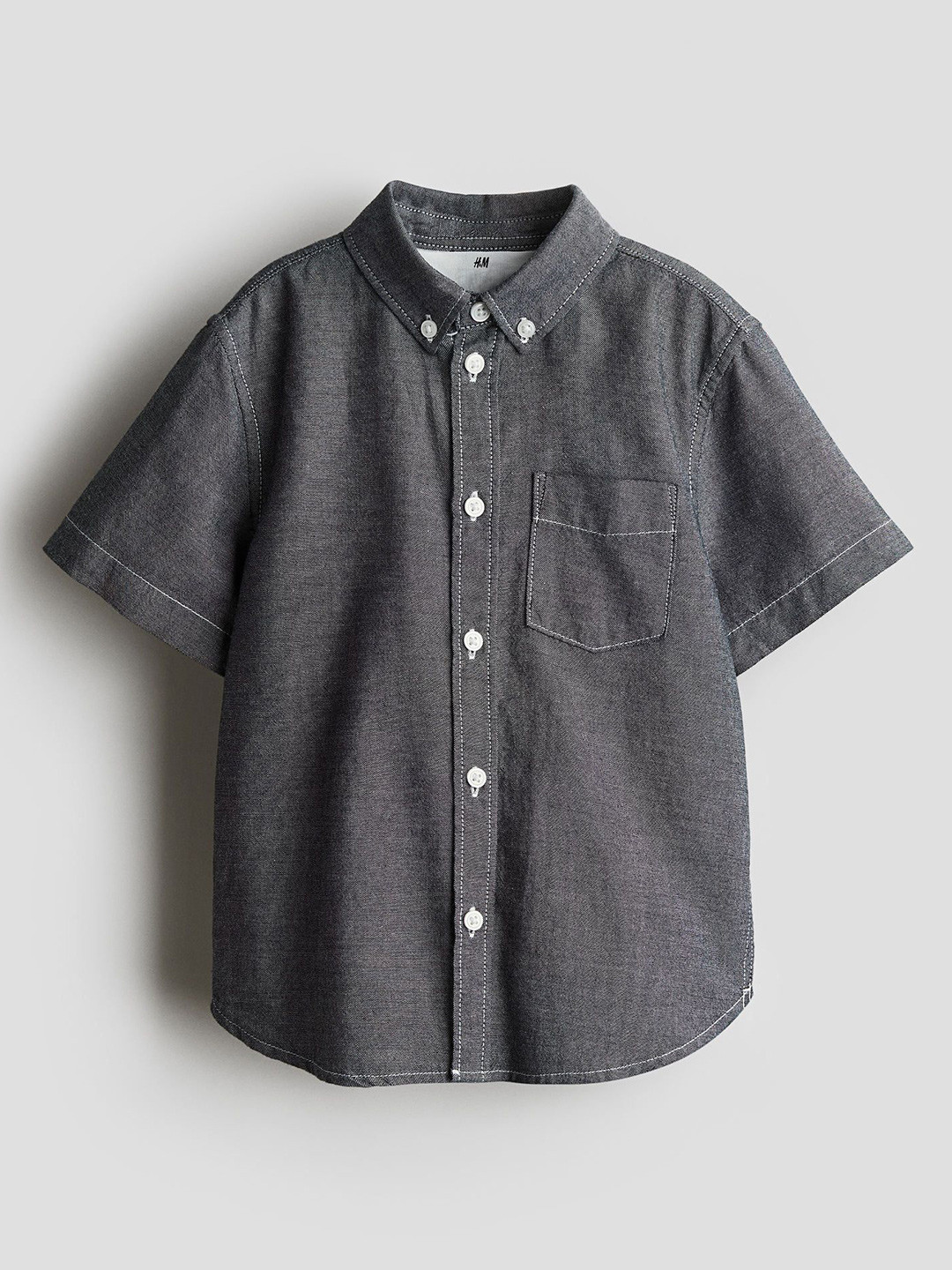 H&M Boys Short-Sleeved Oxford Shirts