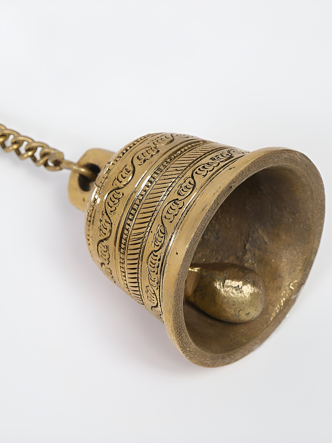 Fabindia Mehnoor Brass Bell With Chain