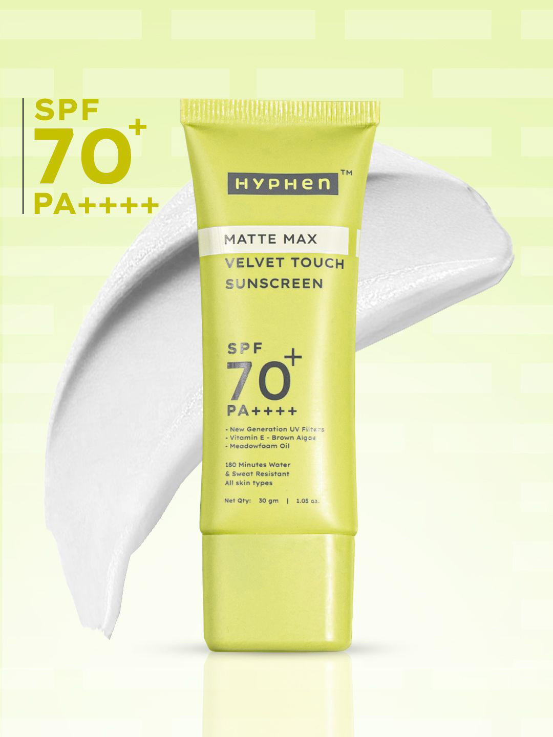 Hyphen Matte Max Velvet Touch Sunscreen -30g