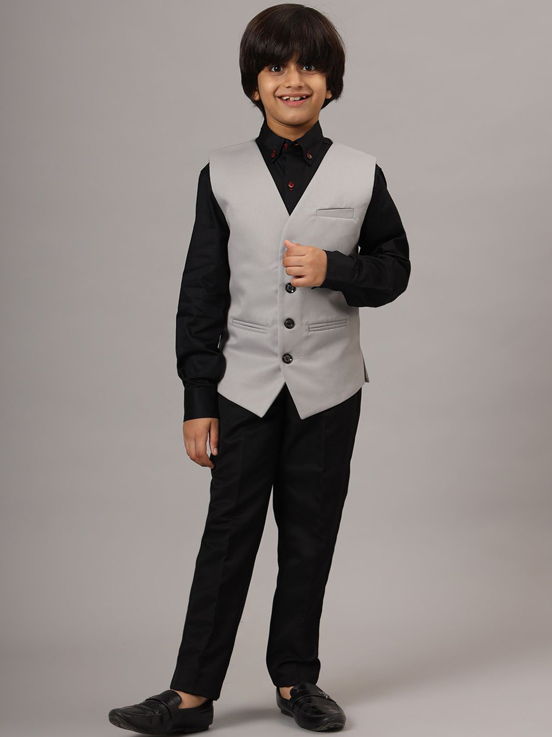 TAHVO Kids Single-Breasted Three-Piece Party Suit