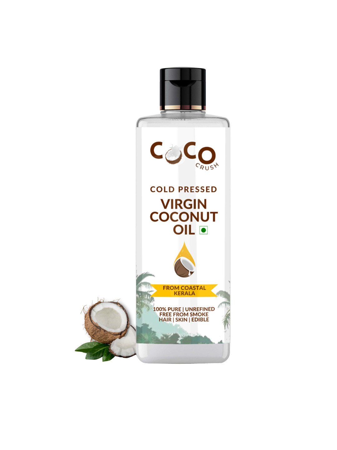 Coco Crush Virgin Cold Pressed Coconut Oil-100ml