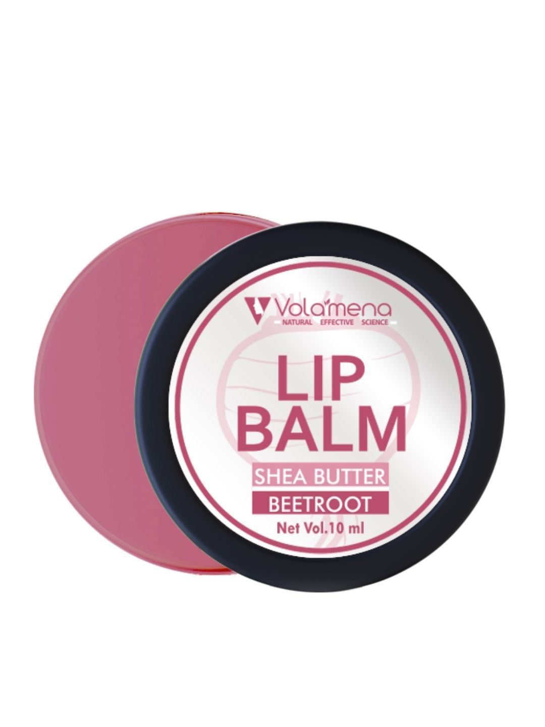 Volamena Lip Hydration Beetroot Tinted Balm For Moisturized Soft Lips 10 ml