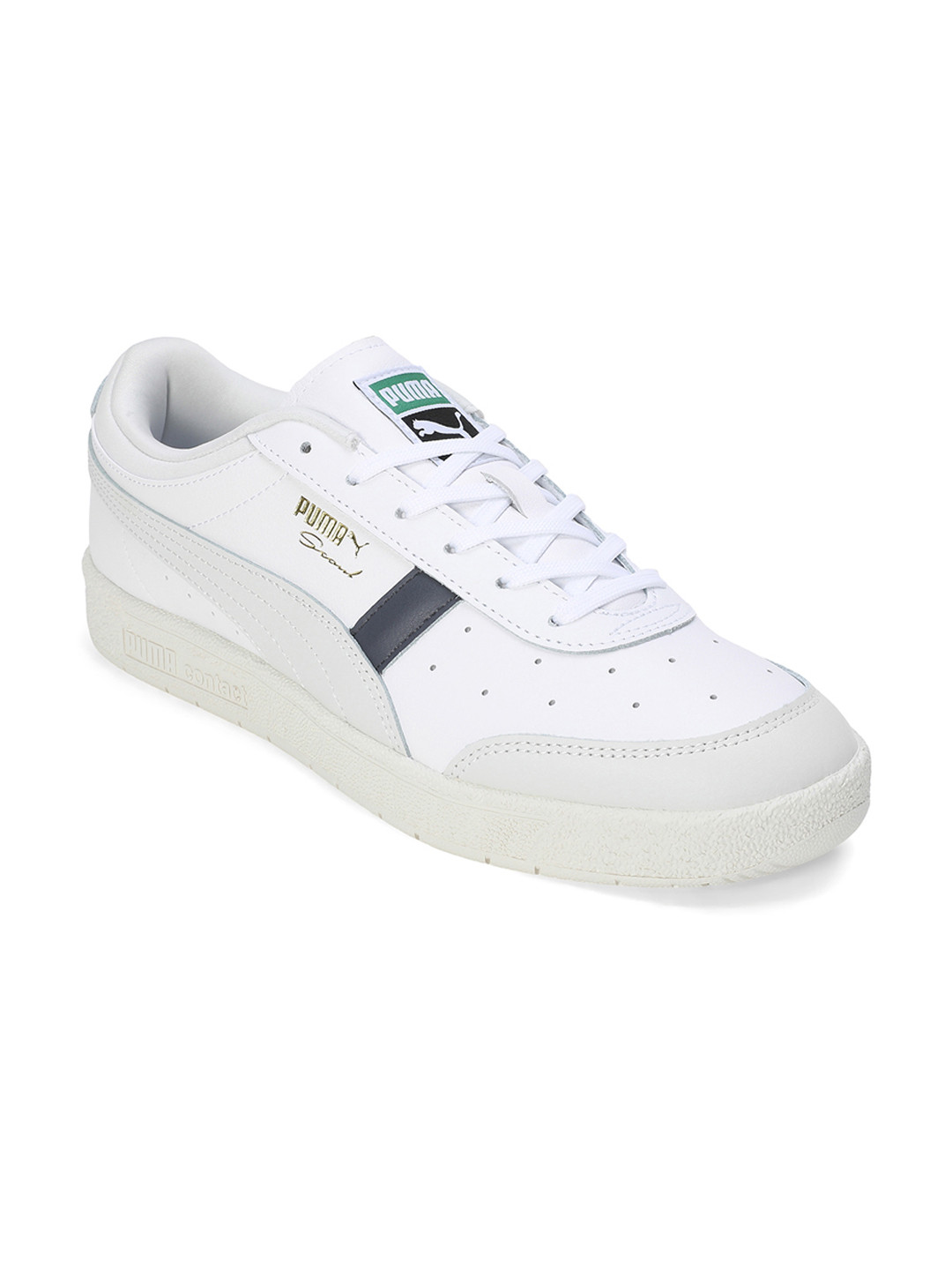 Puma Unisex Perforated Seoul Leather Sneakers