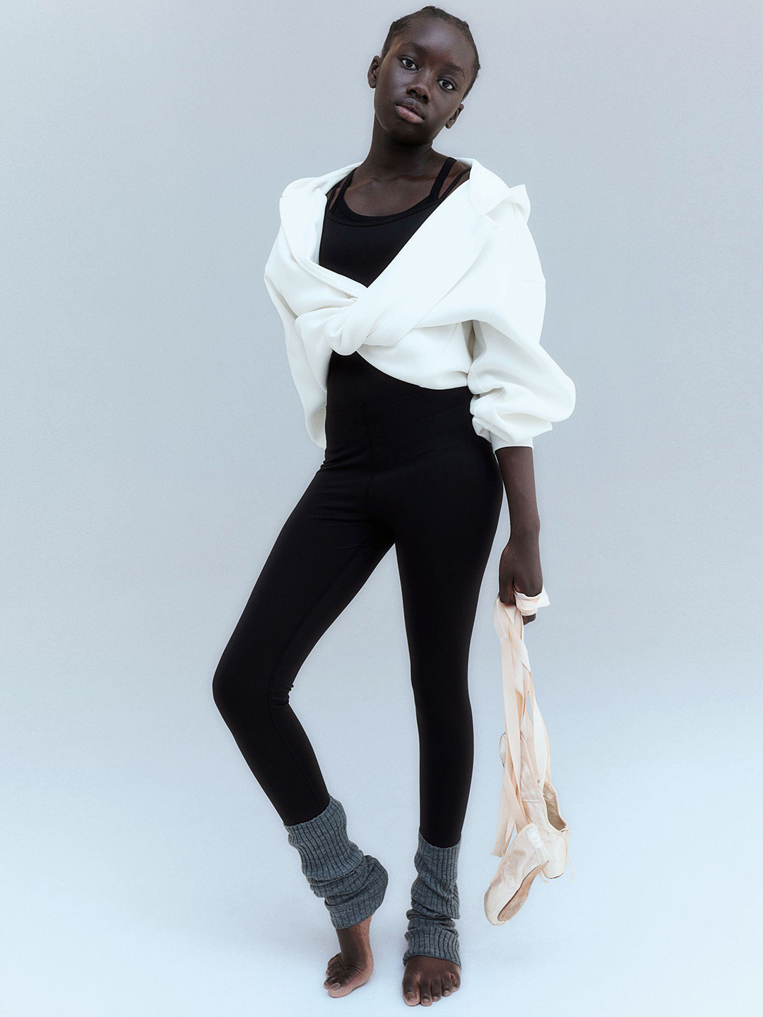 H&M Girls Sports Unitard In DryMove Jumpsuit