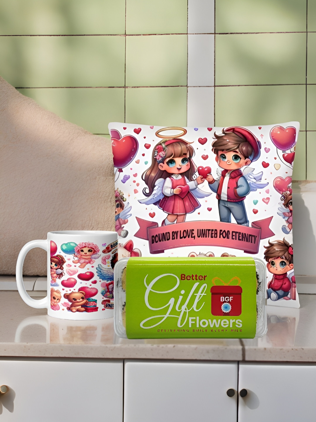 bettergiftflowers Set Of 3 Printed Chocolate Gift Set