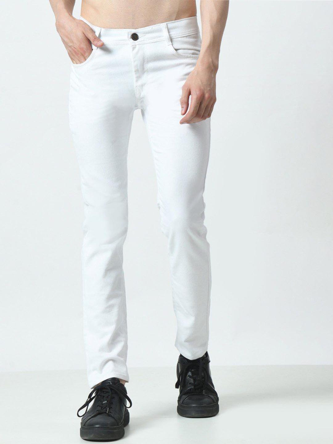 COMFITS Men Solid Mid-Rise With belt loops Jeans