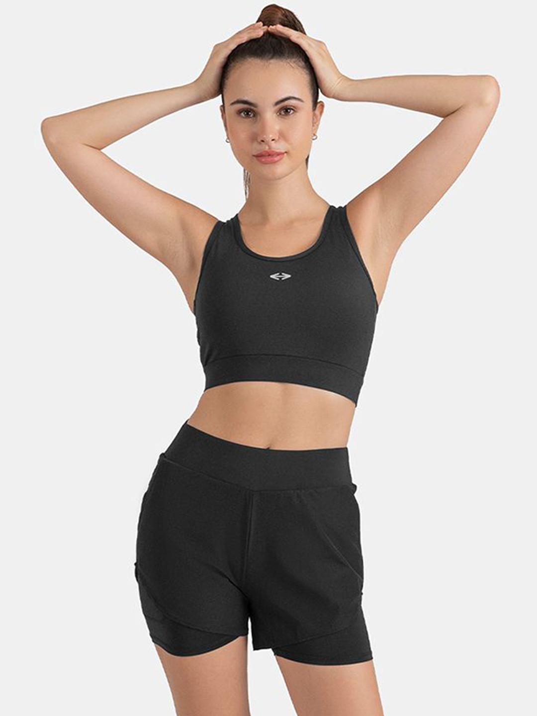 STRCH Women Mid Rise Outdoor Sports Shorts