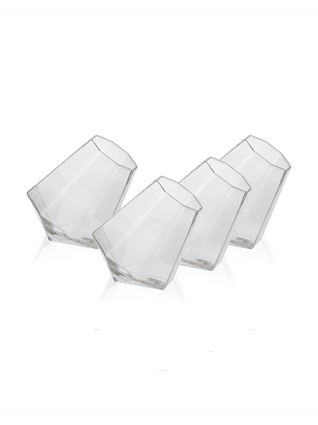 Troveas Transparent 6 Pieces Dishwasher Safe Cocktail Glasses 240 ml