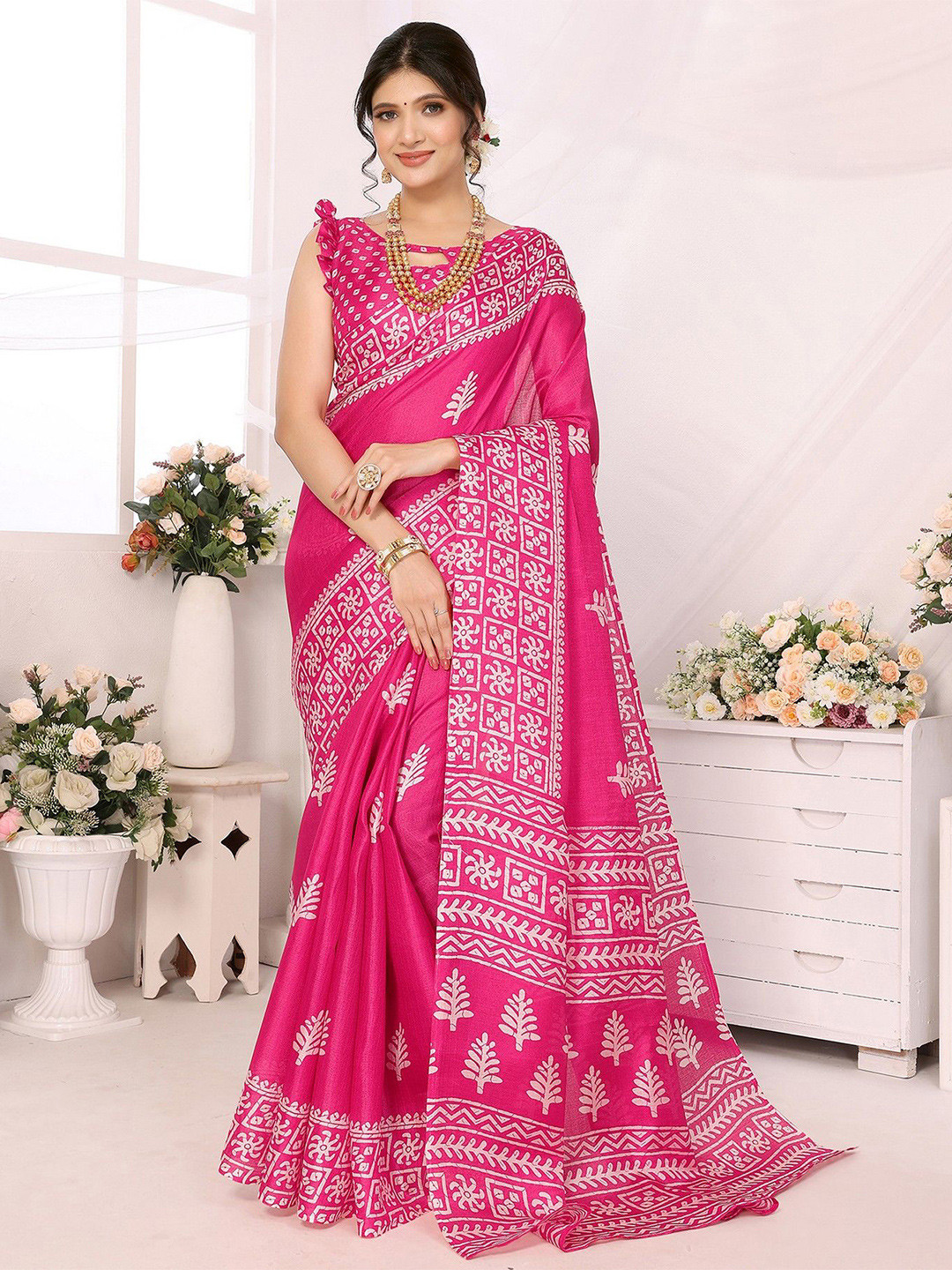 KALINI Leheriya  Designer Leheriya Saree