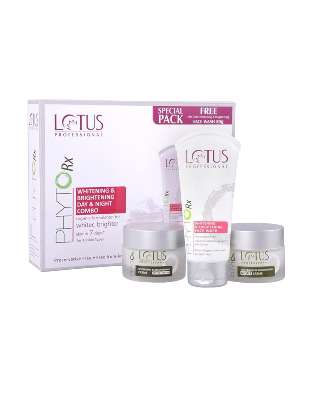 Lotus Professional PhytoRx Whitening & Brightening Facial Kit- 180g