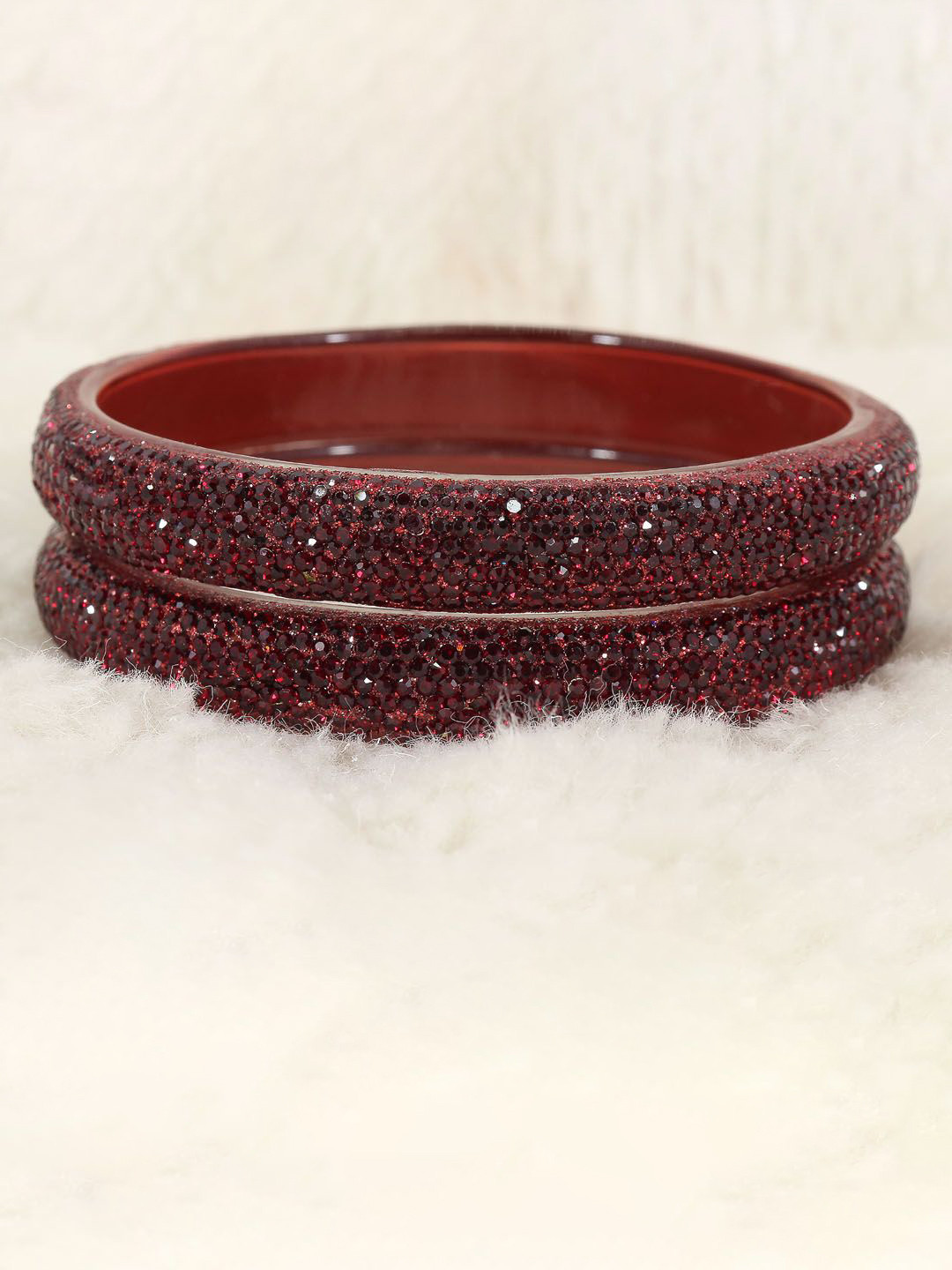 ZULKA Set Of 2 Zircon Gemstone Bangle