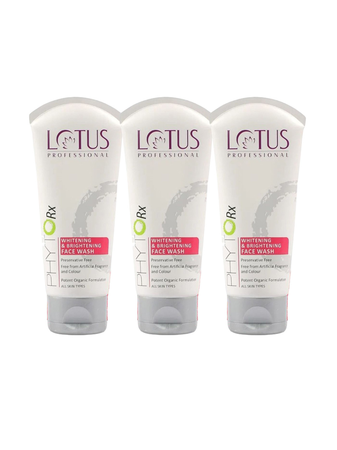 Lotus Professional Set Of 3 Phytrox Whitening & Brightening Face Wash - 80 gm