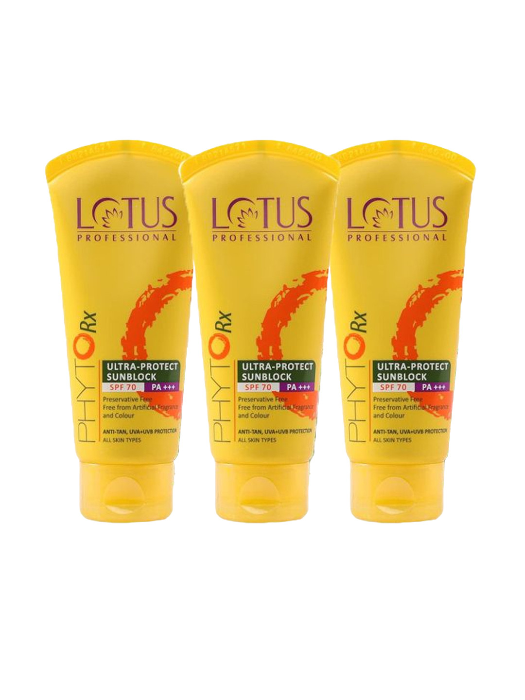 Lotus Professional Set Of 3 PHYTORx Ultra Protect Sunscreen -50g Each