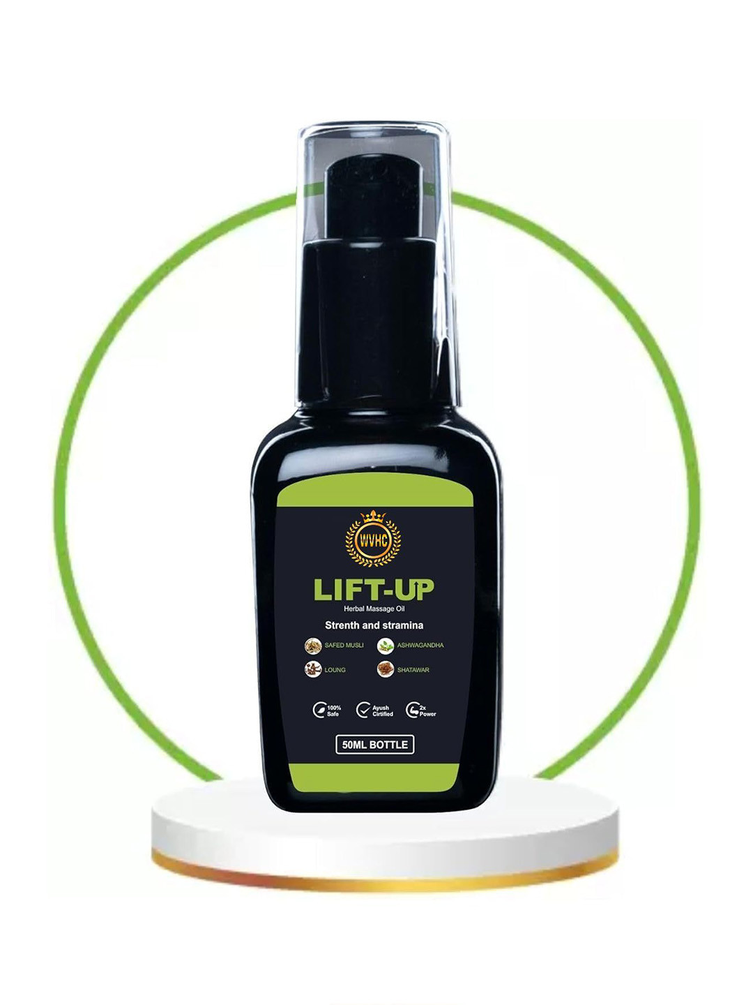 WVHC Lift Up Herbal Massage Oil-50ml