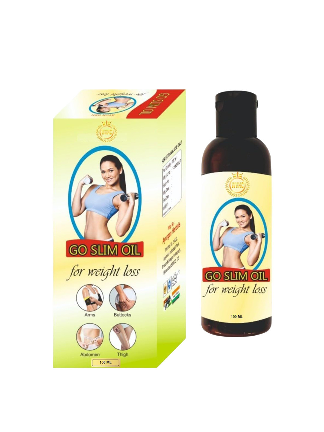 WVHC Go Slim Oil For Weight Loss-50ml