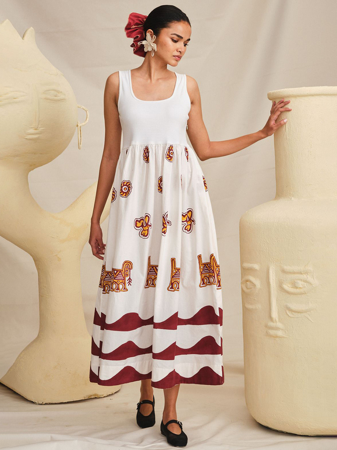 Jodi Floral Fit and Flare Dress