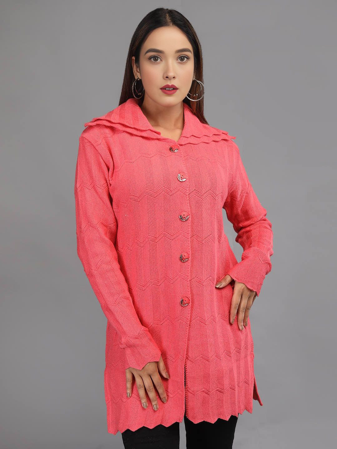 TYSORT Women Woollen Cardigan Sweaters