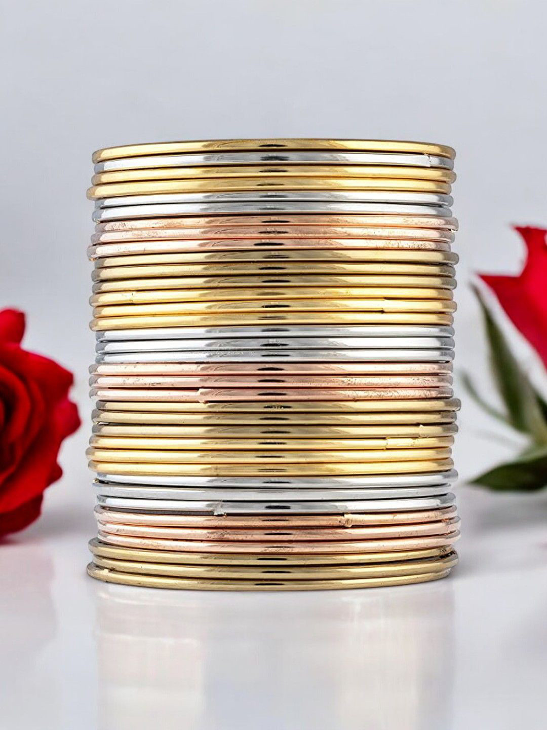 Anouk Set Of 36 RimJhim Plain Bangles