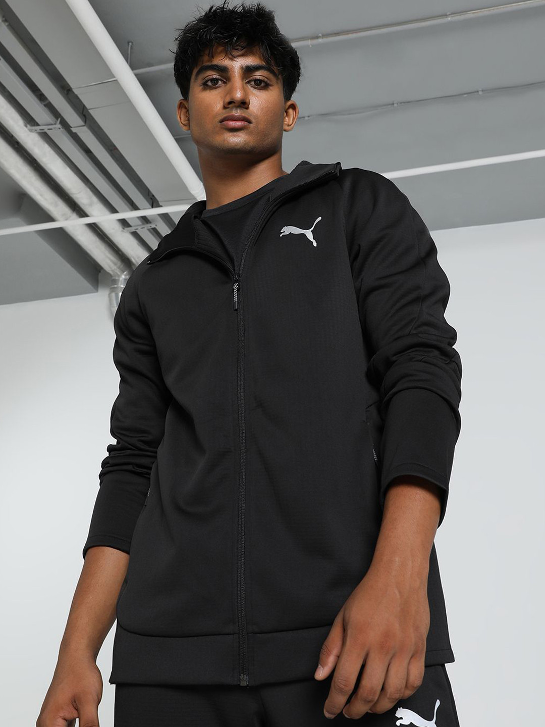 Puma Evostripe Full-Zip Slim Fit Hoodie
