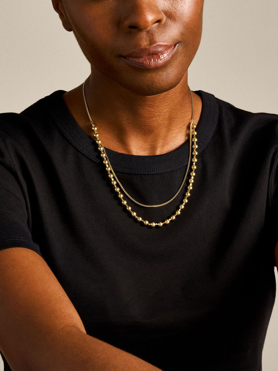 Fossil Layered Necklace