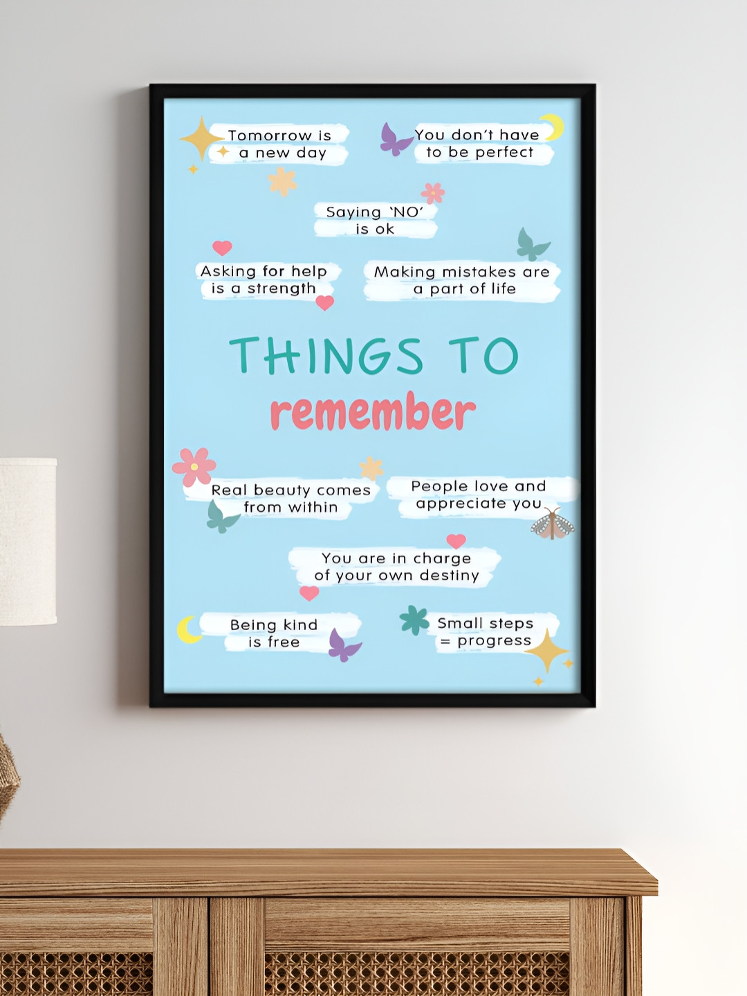 My Kids Wall Paper Wall Rectangle Paintings Wall Art - 18 x 13 In