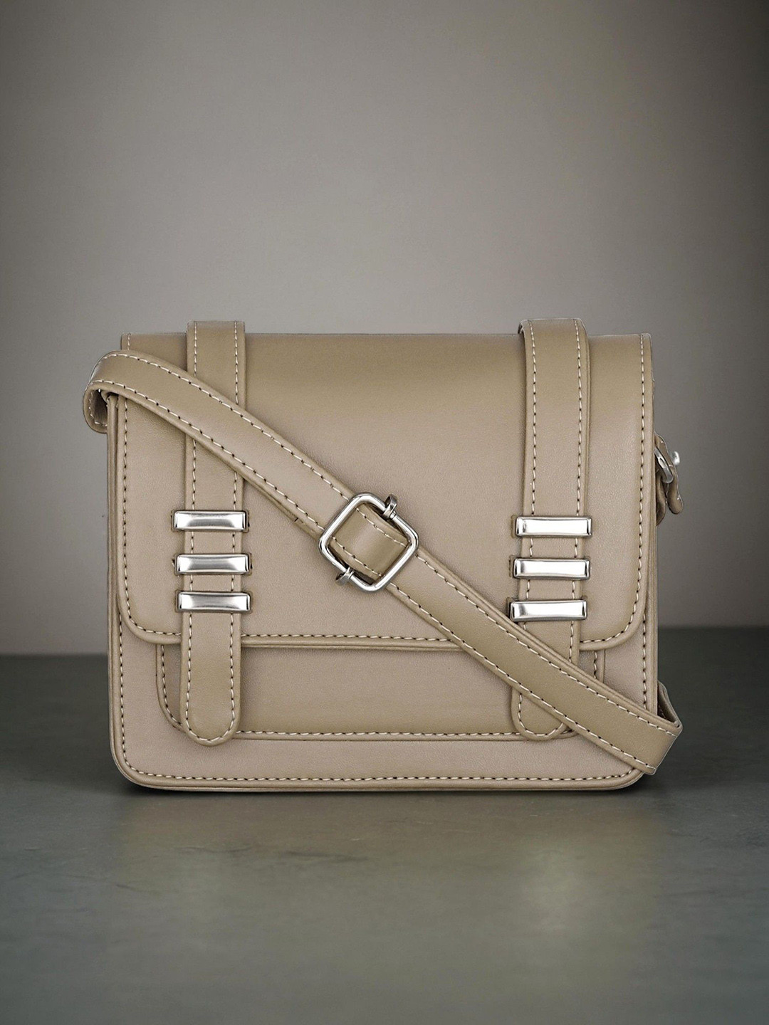 Mast & Harbour PU Structured Sling Bag