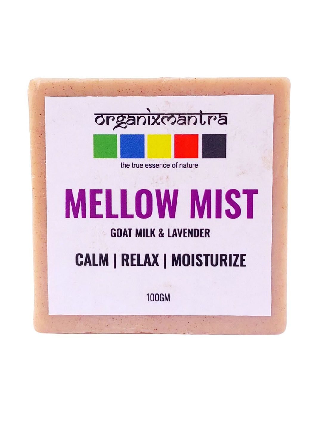 Organix Mantra Mellow Mist Bath Soap With Goat Milk & Lavender - 100g