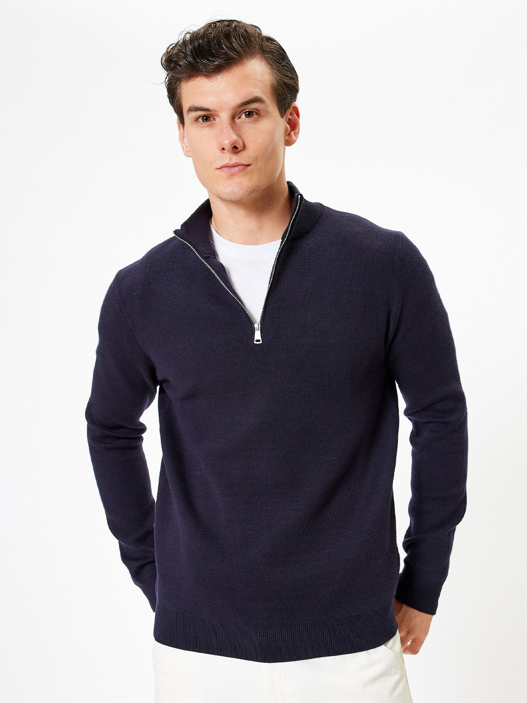 Koton Men Half Zipper Pullover