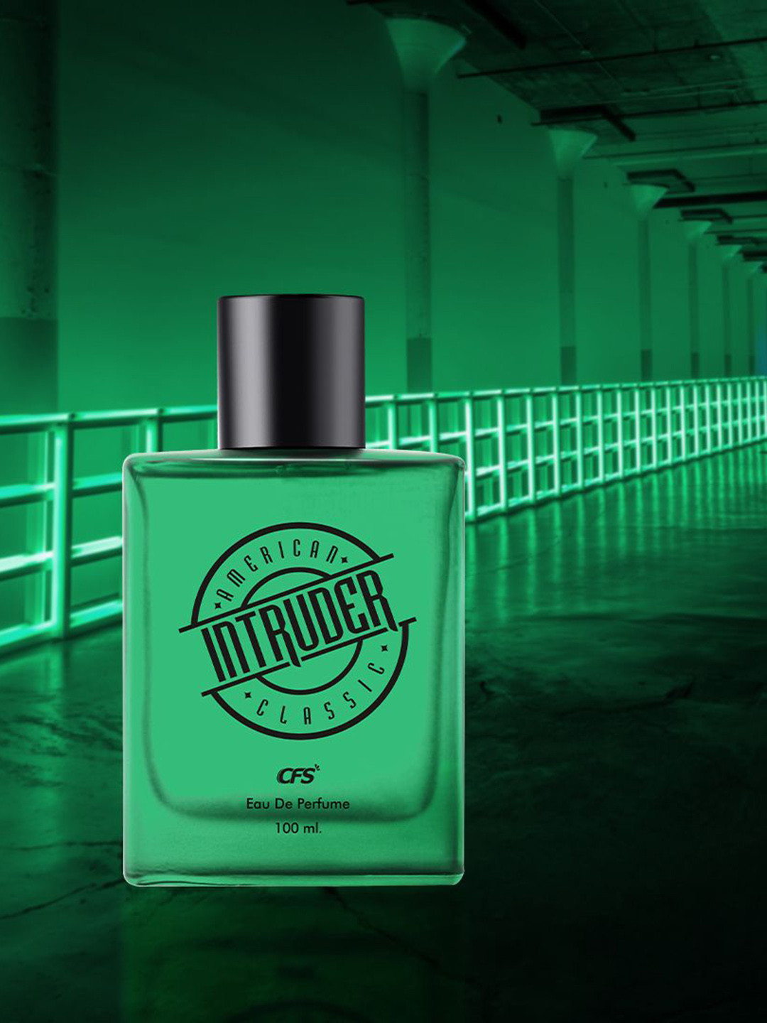 CFS Set of Intruder Eau De Parfum 100ml & Oudh Black Long Lasting Deodorant Spray 200ml