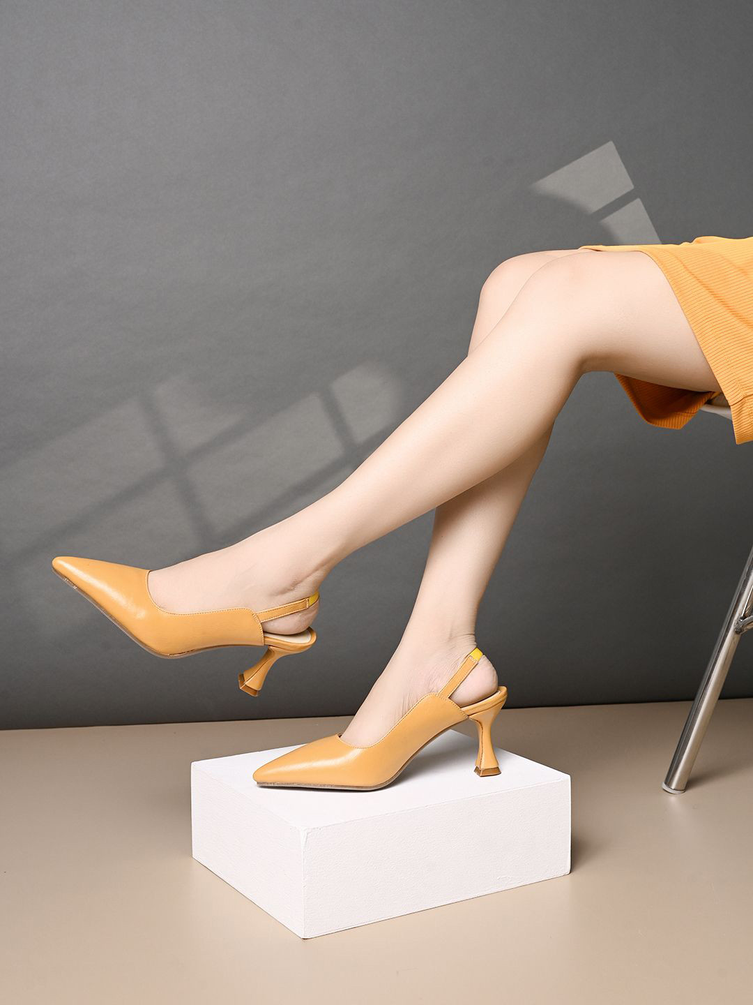 DressBerry Textured Party Stiletto with