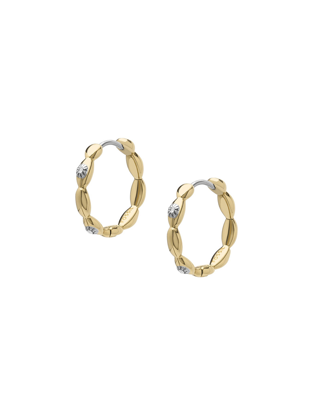 Fossil Circular Hoop Earrings