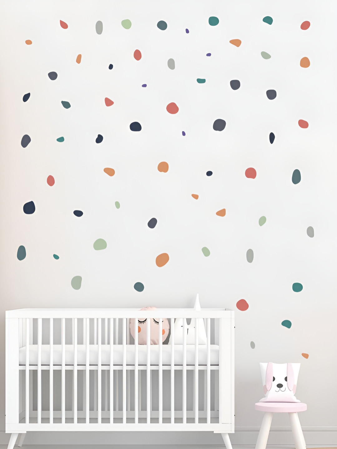 My Kids Wall 60 Pieces Blue & Yellow UV Printed Other Wall Stickers