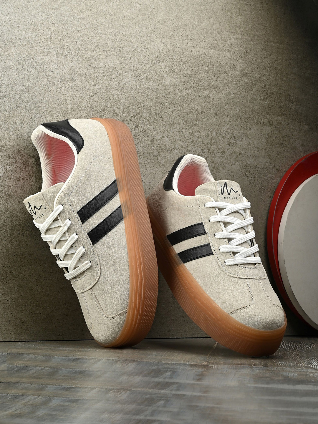 MISEEN Women Colourblocked Sneakers