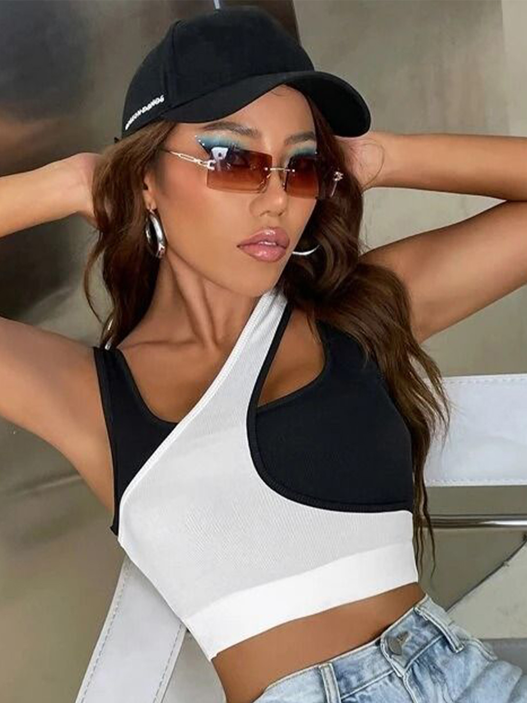 Stylecast X Slyck Tank Crop Top